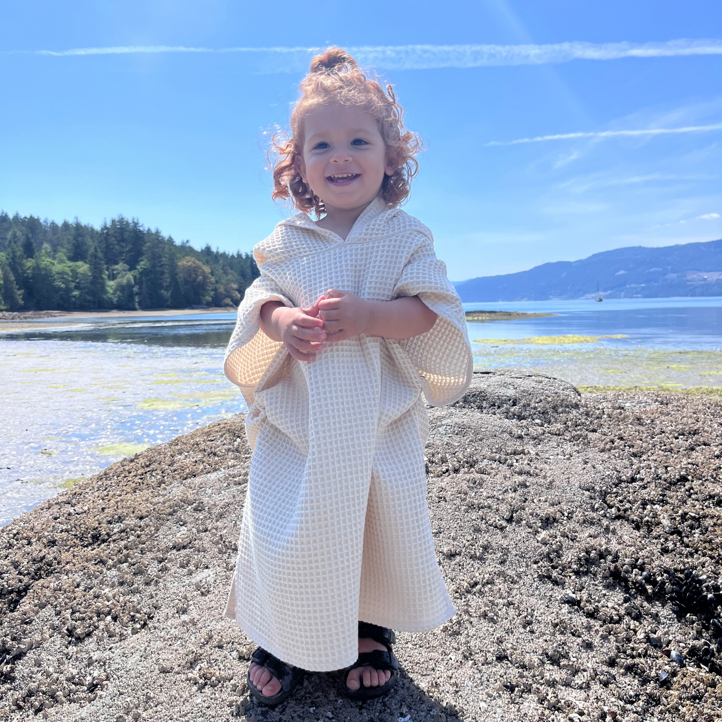 SUMMER BLOWOUT- Organic Cotton Beach Poncho