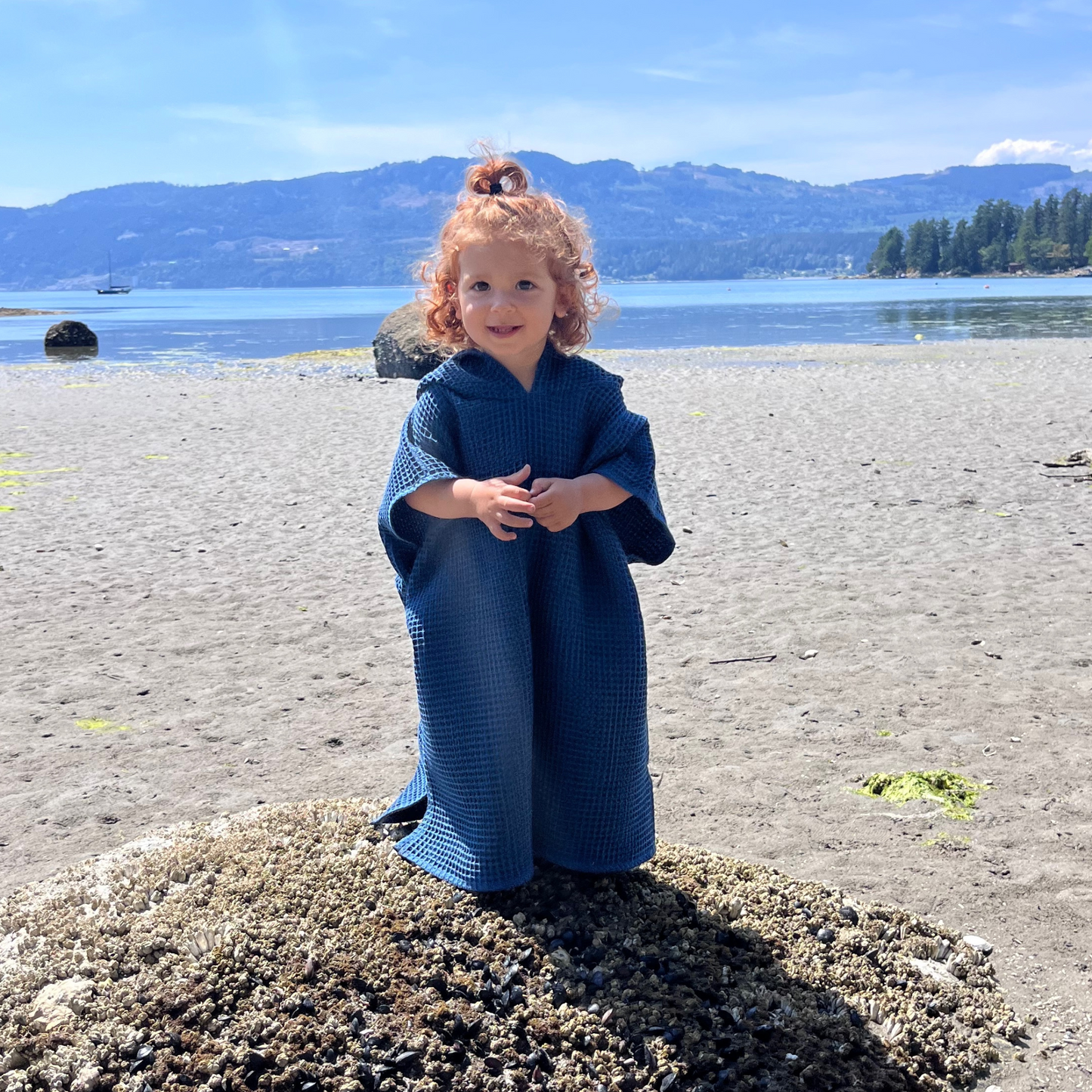 SUMMER BLOWOUT- Organic Cotton Beach Poncho